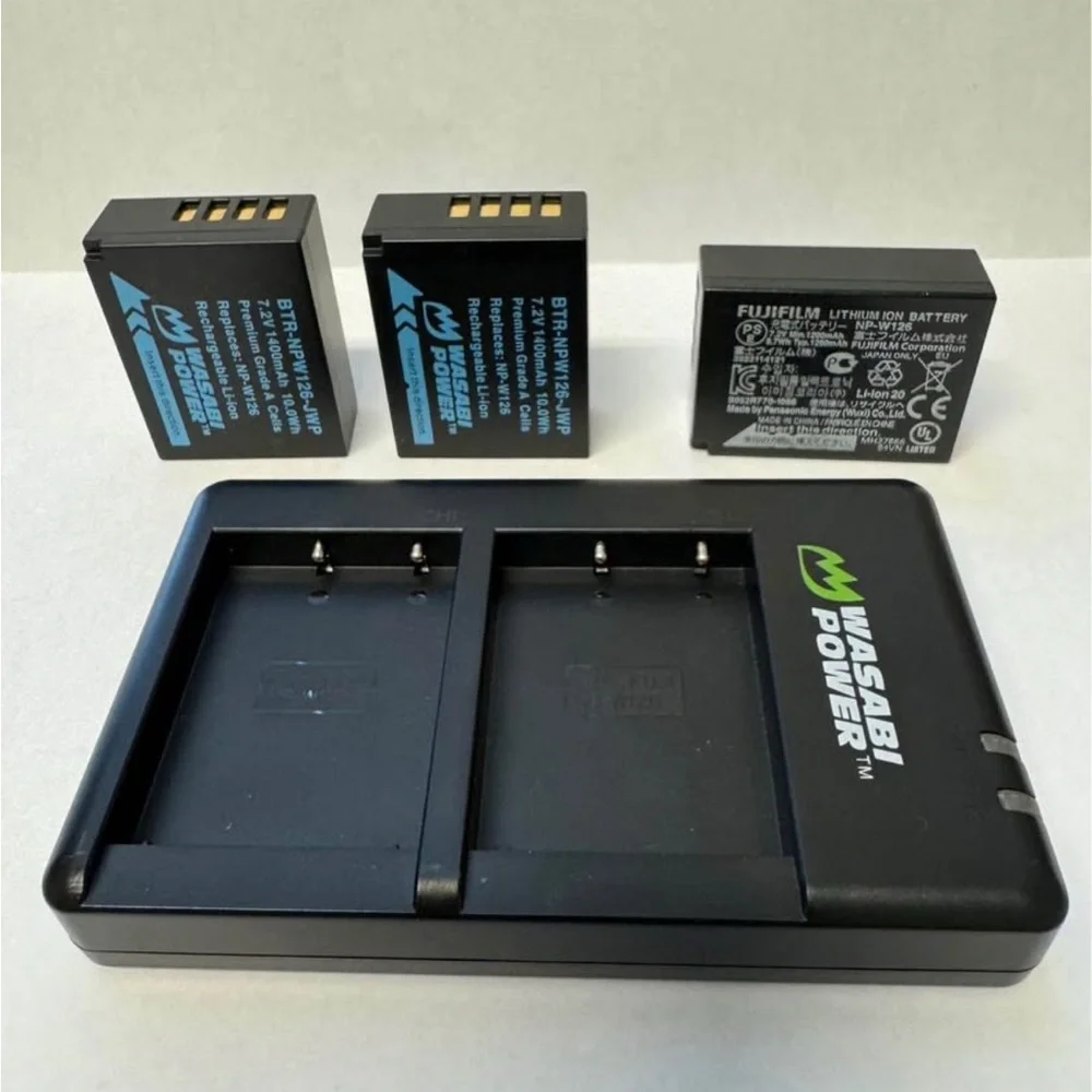 Battery and Charger Set - Black